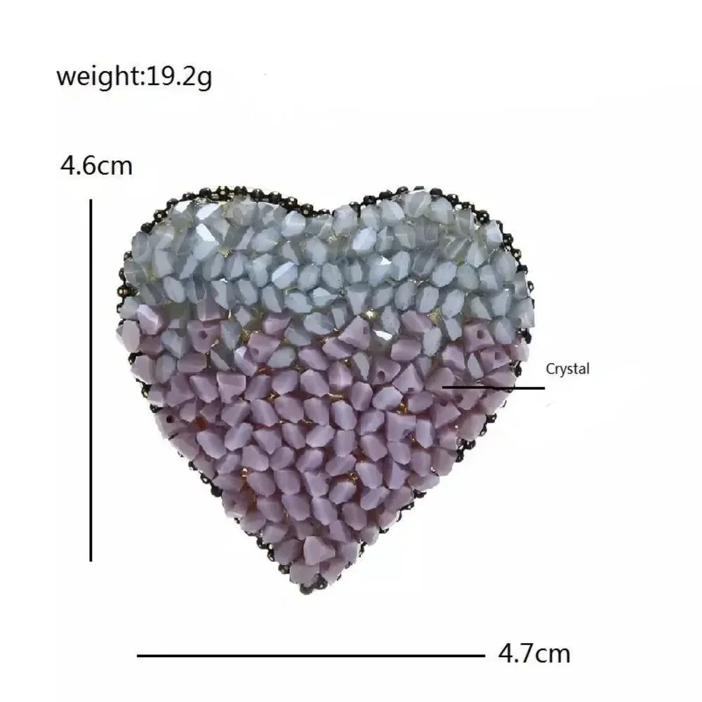 VQ Heart Brooch
